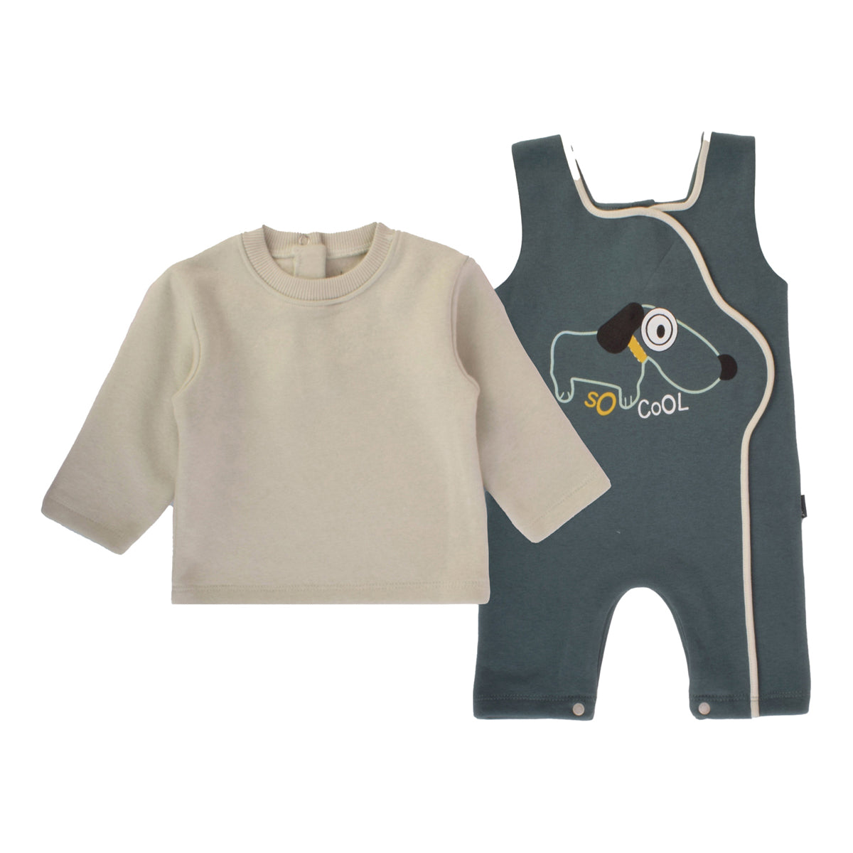 Junior Funny Puppies Printed T-Shirt & Bodysuit